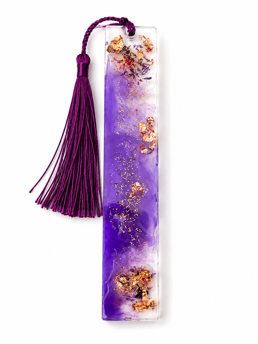 Handmade Resin Bookmark