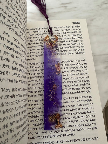 Handmade Resin Bookmark